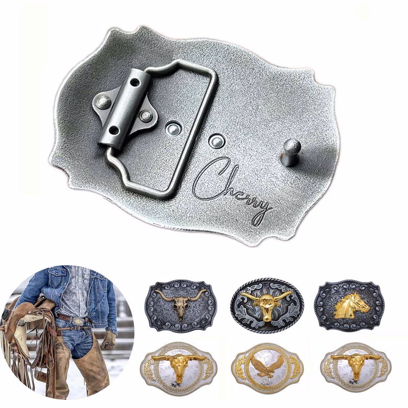 Customised Alloy Belt Buckle Accessory