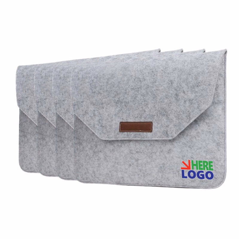 Protective Felt Tablet Bag With Back Slot