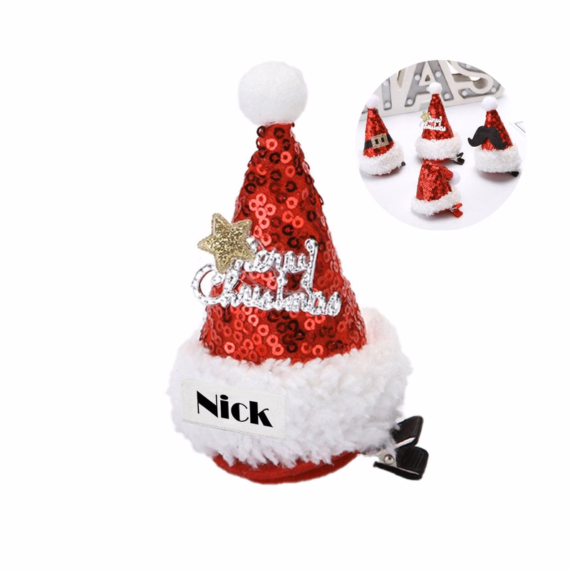 Christmas Decoration Hair Clips Cute Headdress
