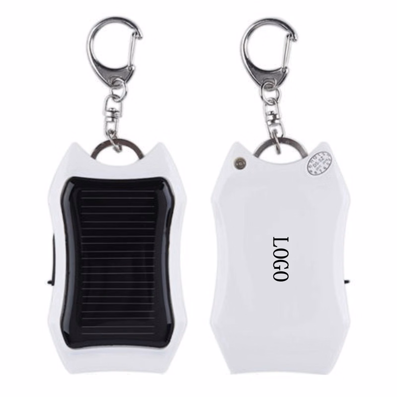 1200 mAh Solar Key Chain Power Bank