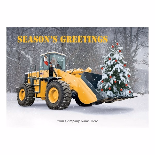 Handle with Care Contractor Holiday Cards
