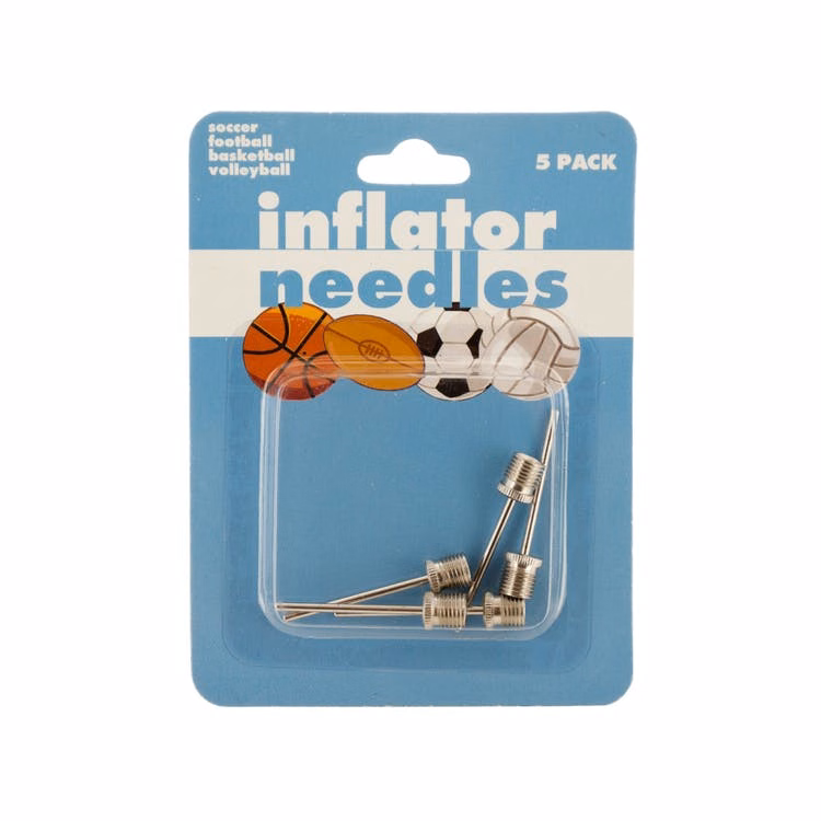 Inflator Needles - Metal Screw Bottom 1.5" 5 Pack