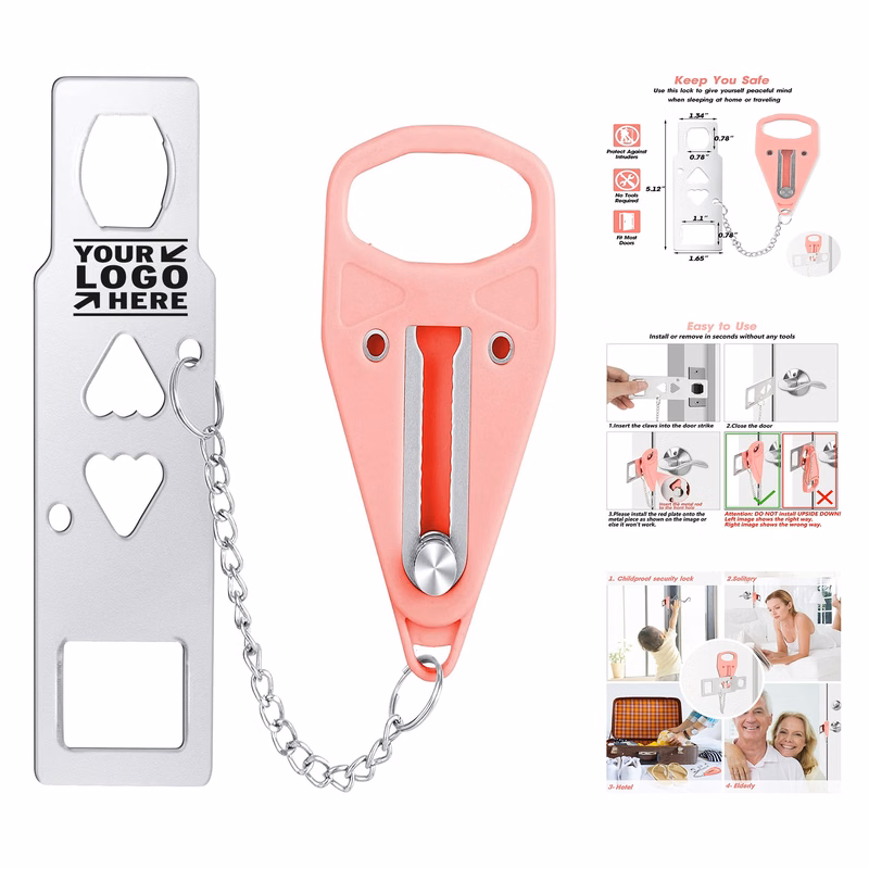 Portable Door Lock Home Security Door Locker