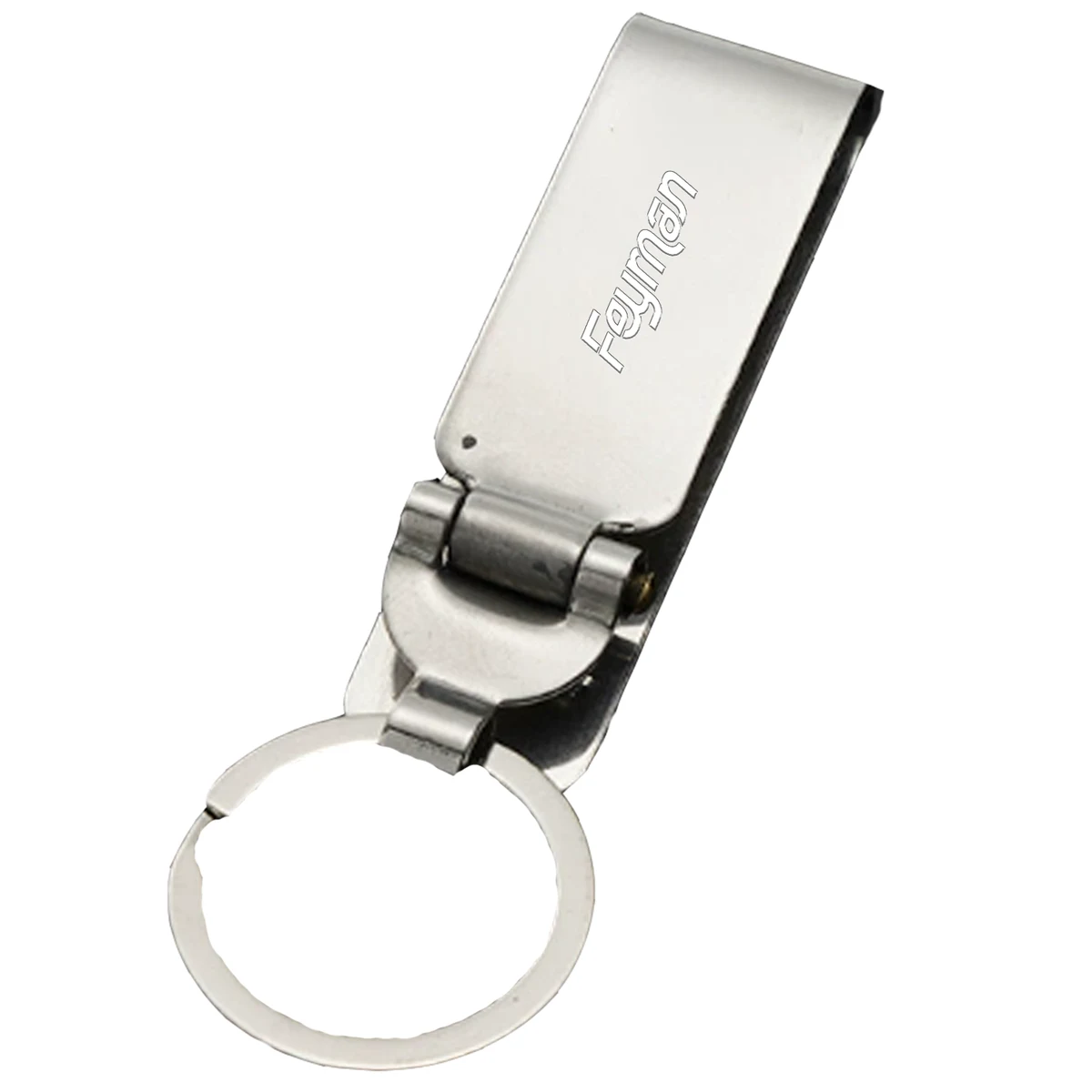 Heavy Duty Stainless Steel Security Belt Clip Key Chain 1