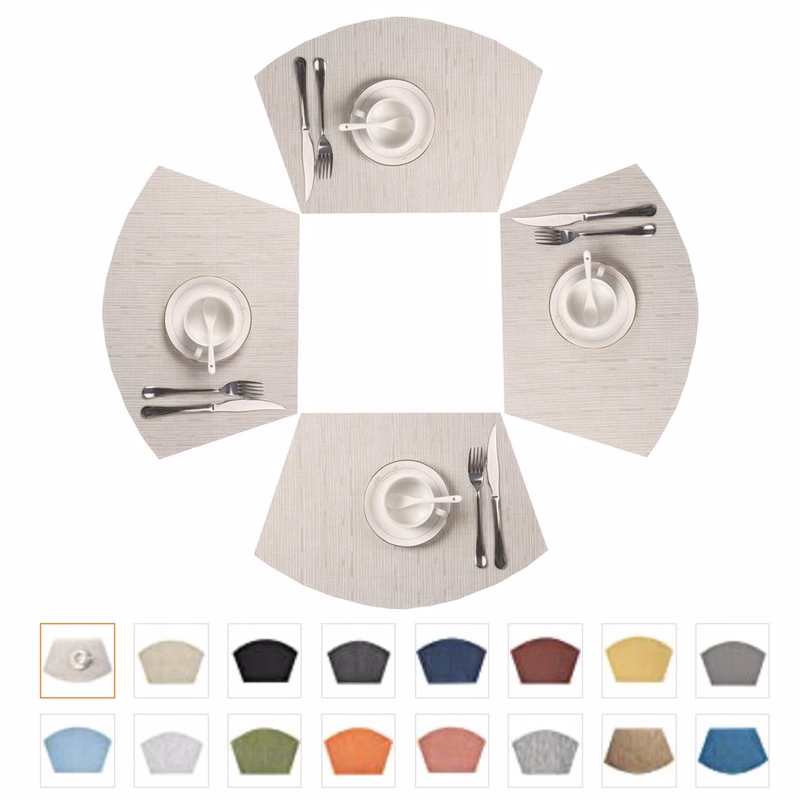 Wedge Shaped Placemats