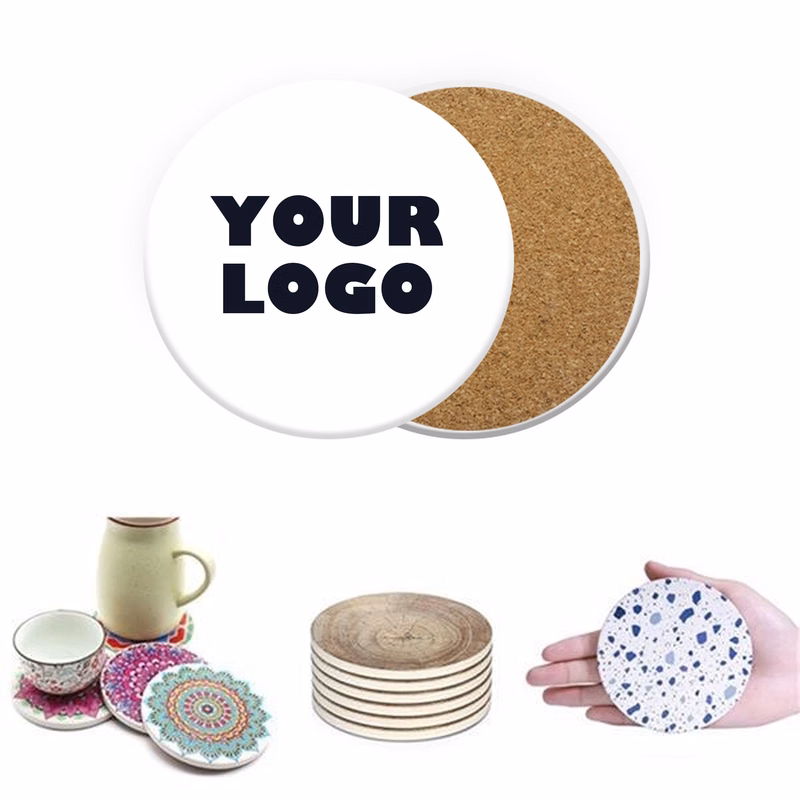 Round Absorbent Stone Coasters