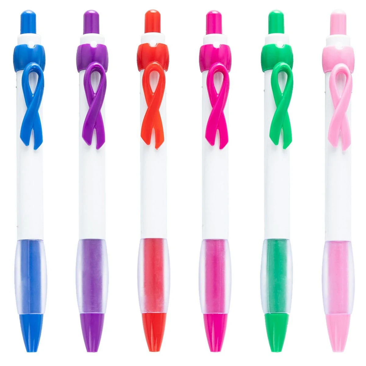 Plastic Awareness Ribbon Ballpoint Pen 1