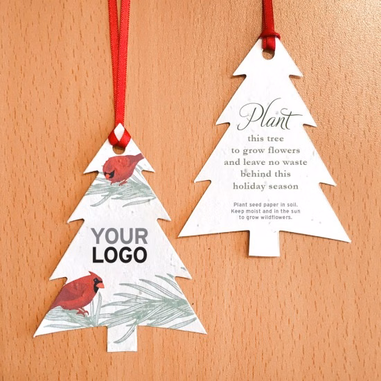Cardinals Modern Tree Ornament
