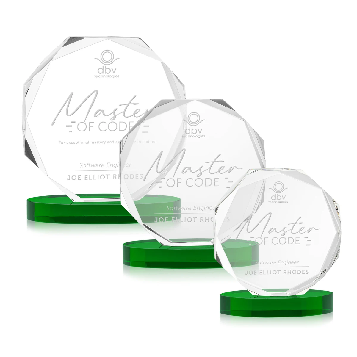 Acadian Award on Alberton Base - Green 1
