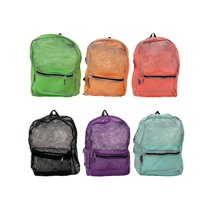 17" Mesh Backpacks - 6 Neon Colors 1