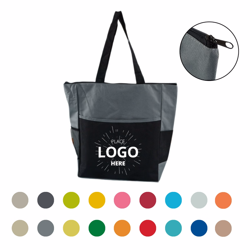 Large Zip Tote Bag