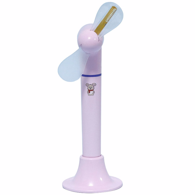 Reusable Mini Fan Pen With Base