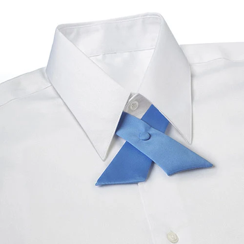 French Blue Crossover Tie 1