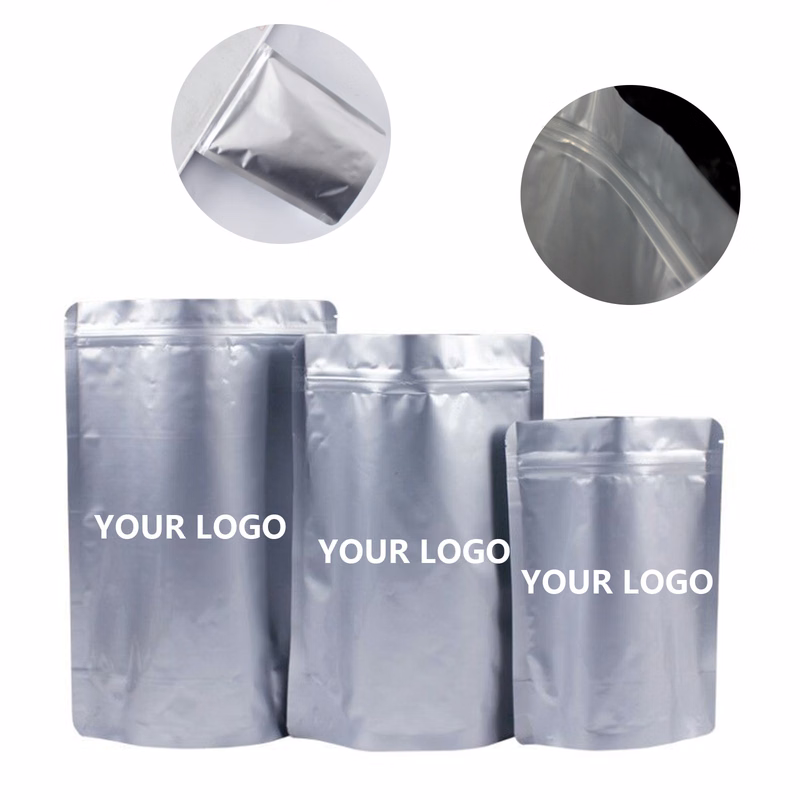 Mylar Self Sealing Storage Bag Flat Stand Up
