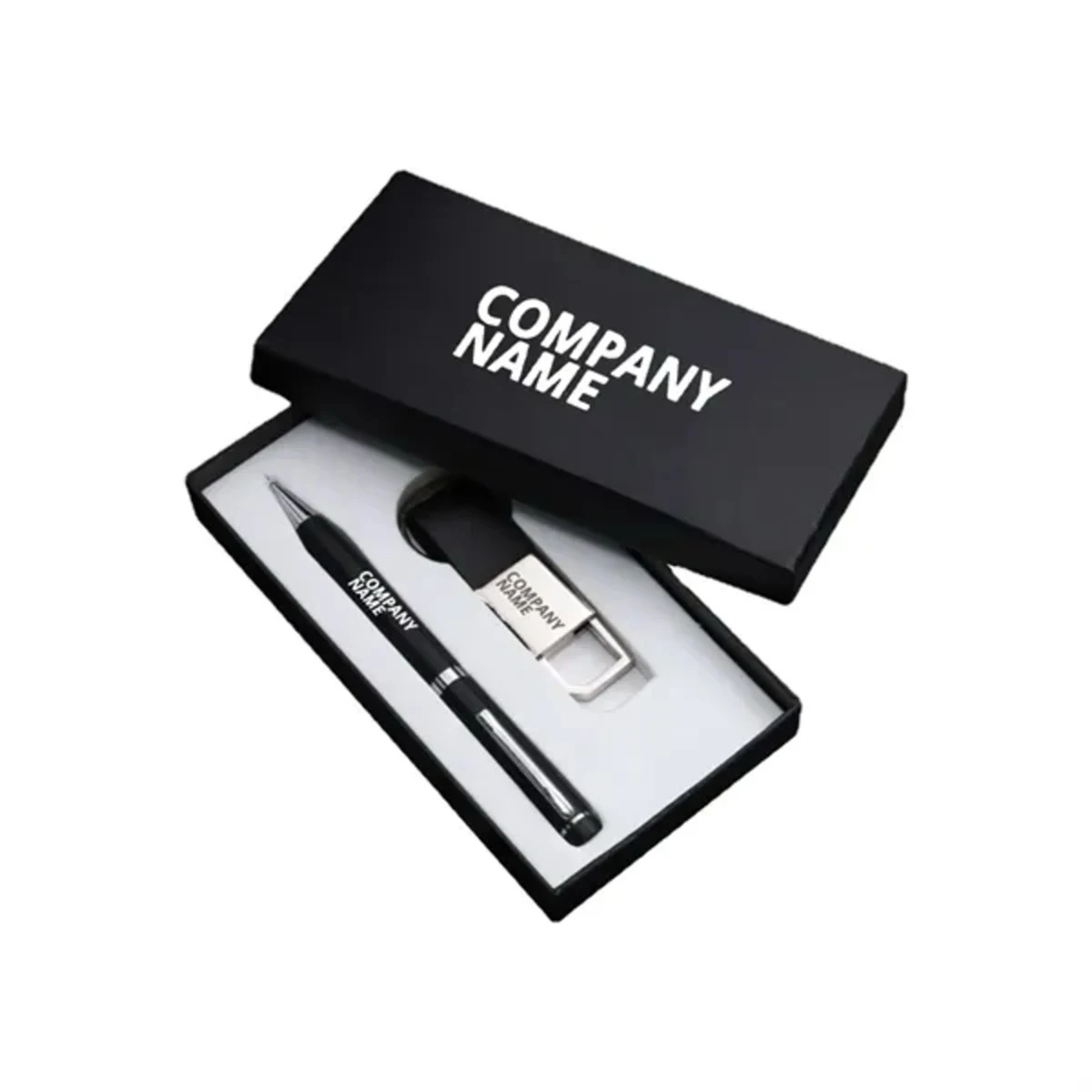 Ballpoint Pen and Keychain Business Gift Set
1