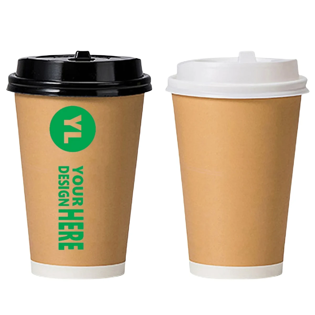 13.5oz. Double Wall Insulated Coffee Paper Cups 1