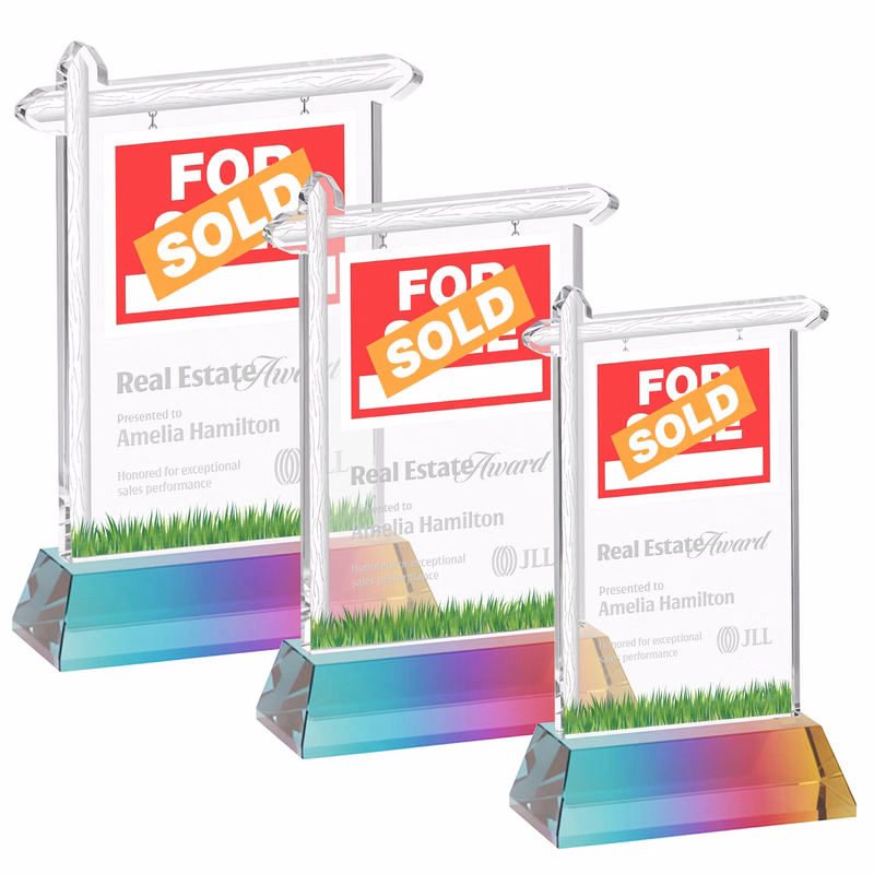 Real Estate Award on Hartford Base - Prismatic