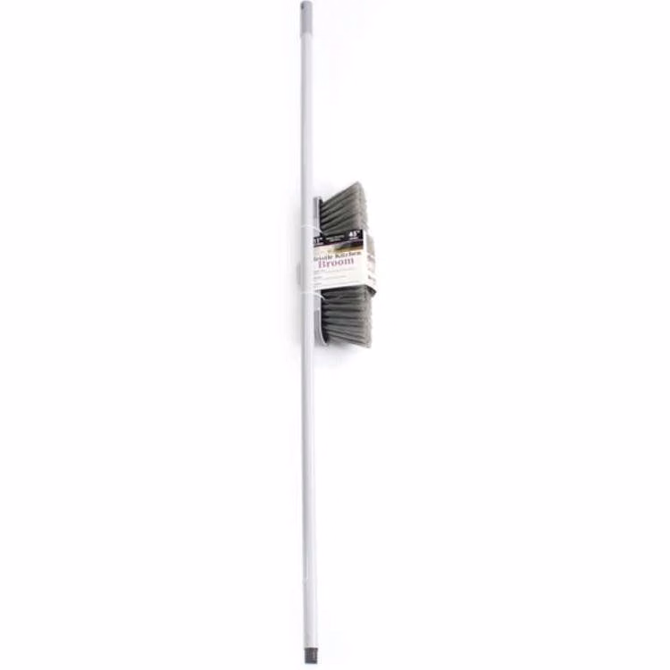 Soft Bristle Brooms with Cushioned Edges
