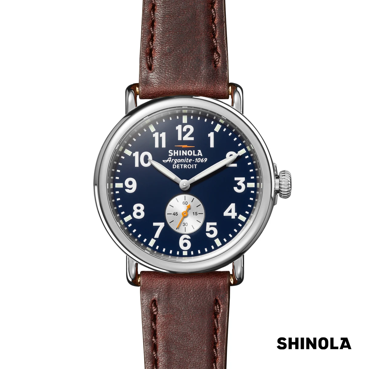 Shinola® Runwell Watch - Midnight Blue/Cattail 1