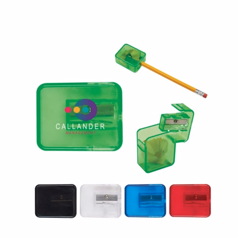 Imprinted Flip Top Pencil Sharpeners