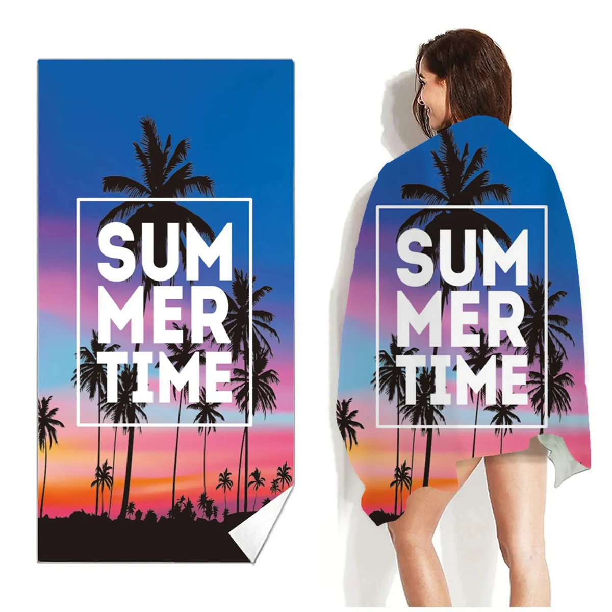 Oversized Absorbent Beach Towel 1