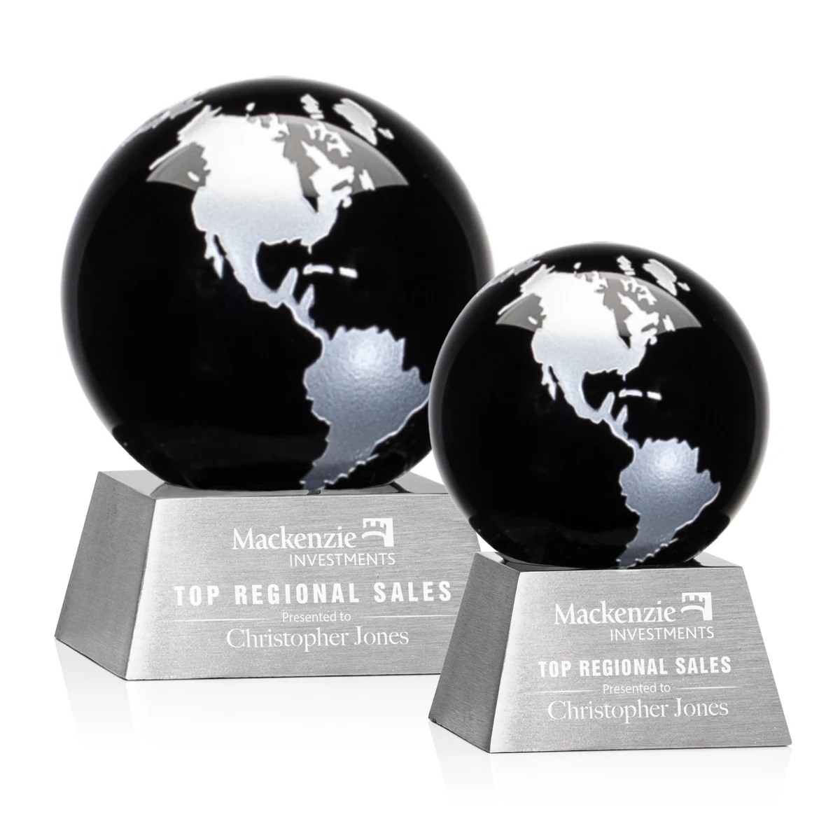 Ryegate Globe Award - Black/Silver 1