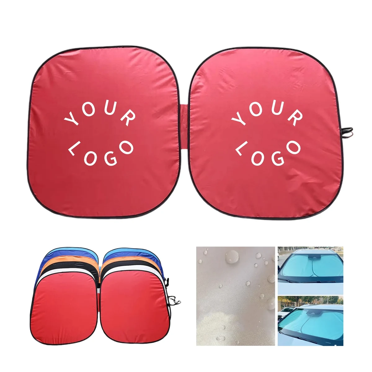 Polyester Car Windshield Sun Shade 1