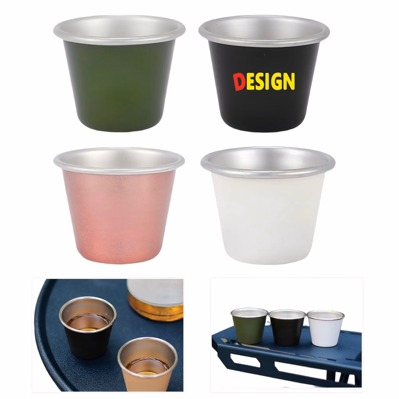 1.35 oz Stainless Steel Outdoor Party Cup