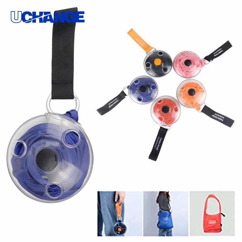 Roll-Up Keychain Shopping Bag