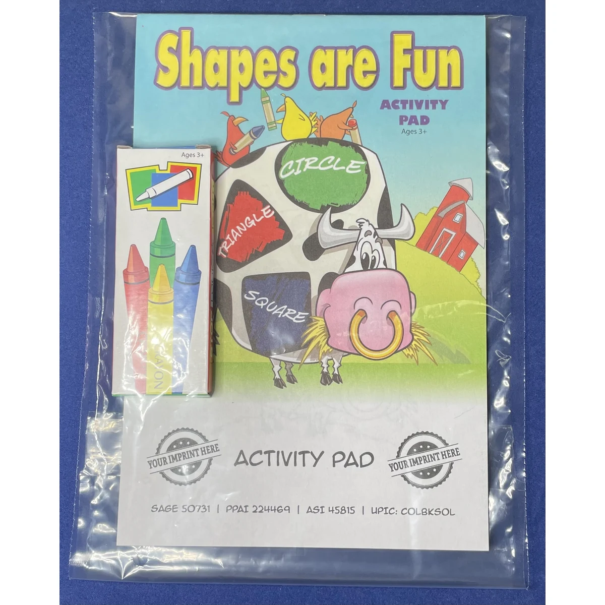 ACTIVITY PAD SET - Shapes are Fun Activity Pad Fun Pack 1