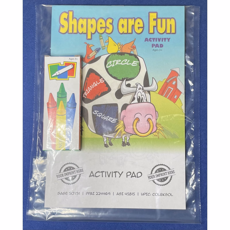 ACTIVITY PAD SET - Shapes are Fun Activity Pad Fun Pack