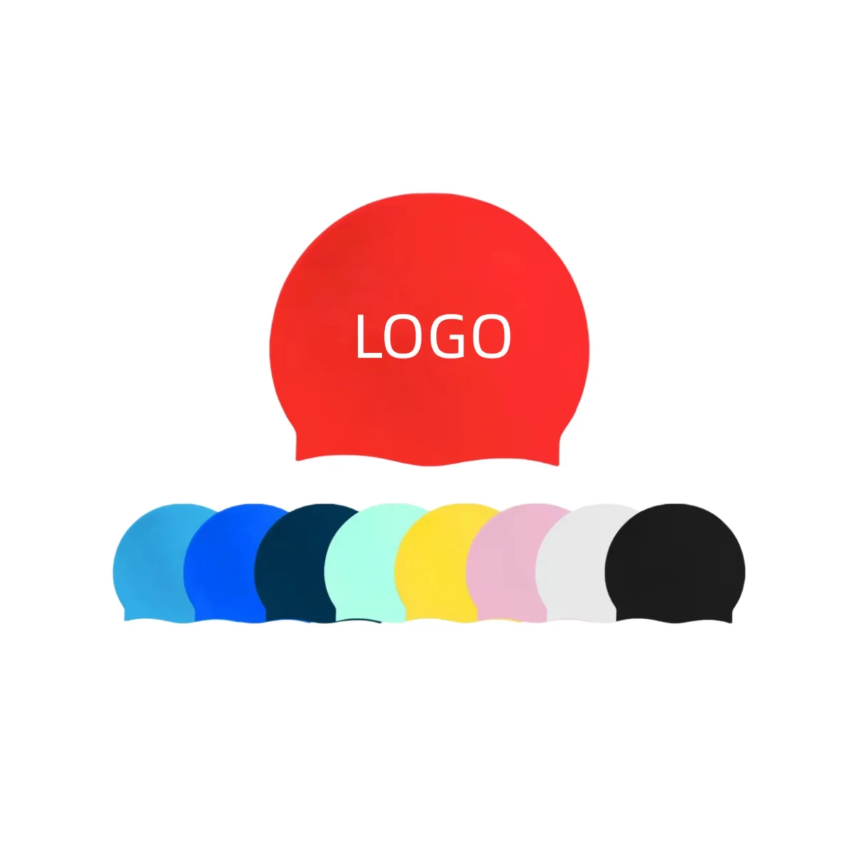 Silicone Swimming Cap MOQ 50PCS 1