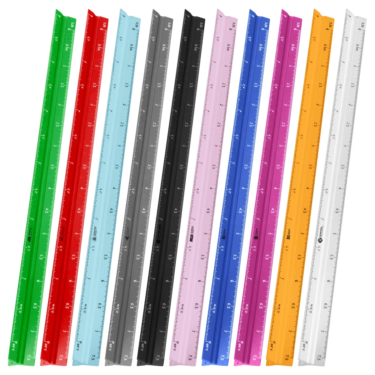 12'' Engineer Scale Ruler 1