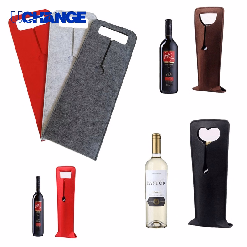 Felt Wine Bag Container