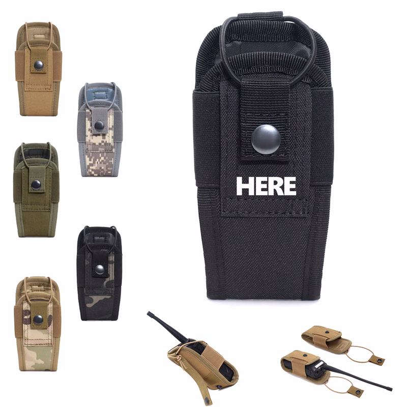 Waist-Mounted Radio Pouch
