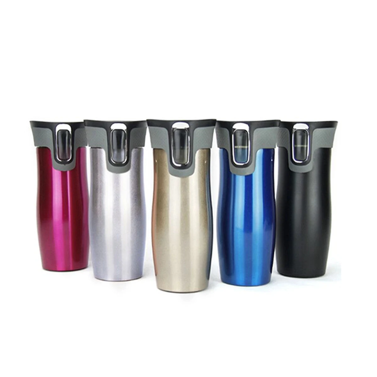 14 Oz. Stainless Steel Travel Water Bottle with Lid 1
