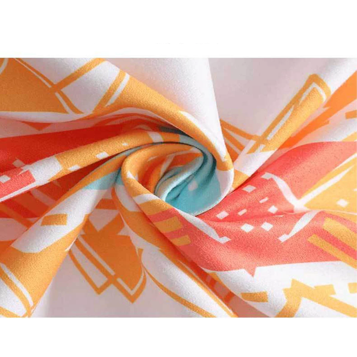 Microfiber striped beach towel 1