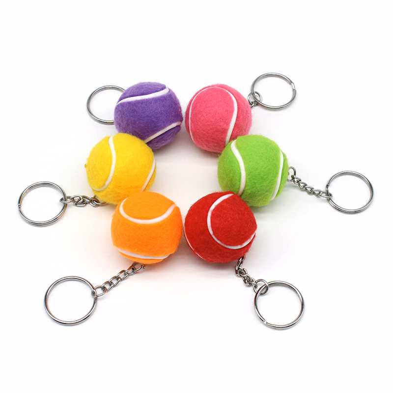 Customizable Tennis Keychain Pendant