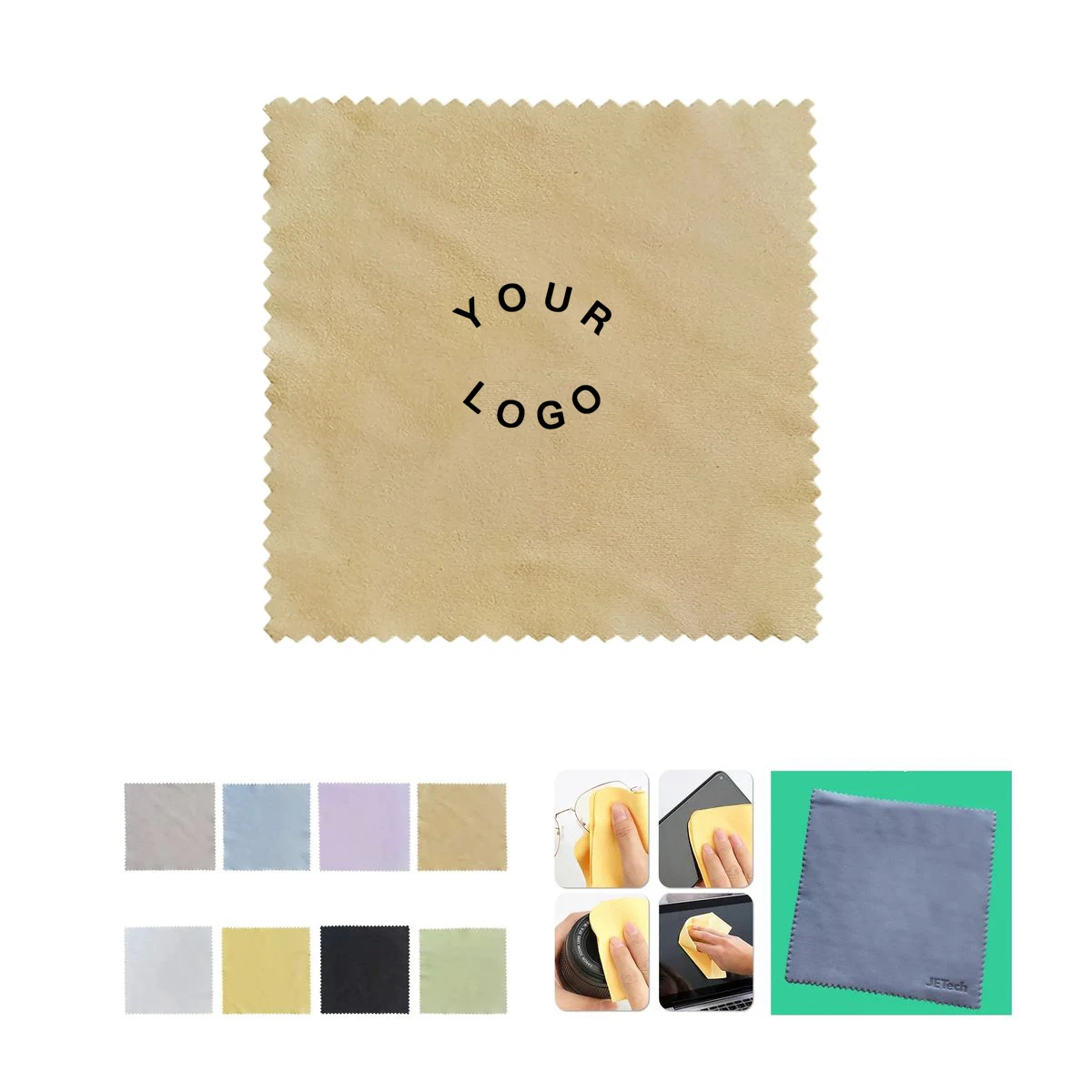 Soft Microfiber Cloth for Touchscreens and Lenses 1