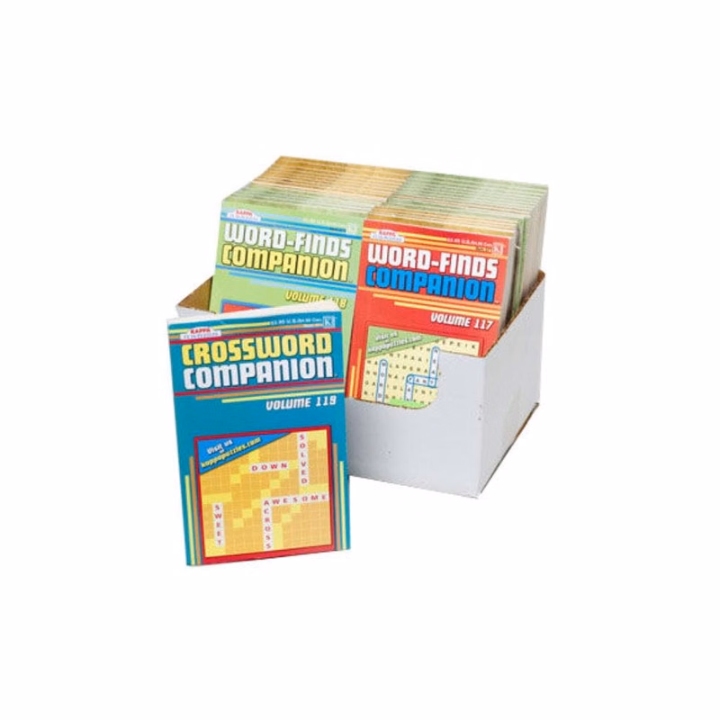 Crossword Companion Puzzle Books - Two Titles