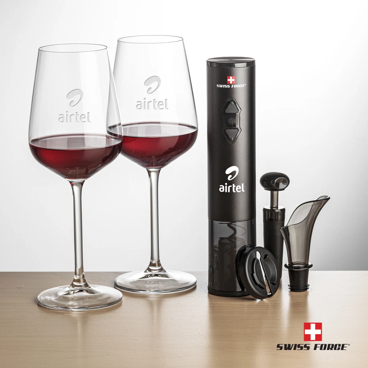 Swiss Force® Opener Set & Elderwood Wine 1