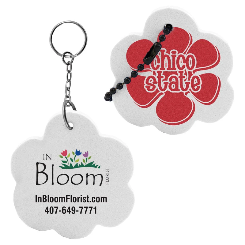 Flower Key Tag 1