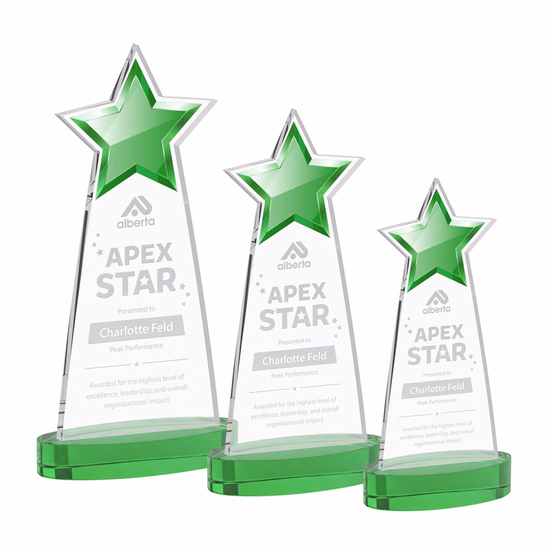 Starlite Award on Alberton Base - Green