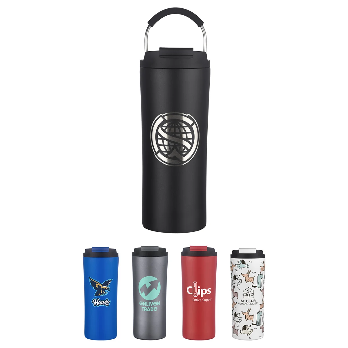 Minos 21 oz Eco-Friendly 2-in-1 Vacuum Insulated Tumbler 1