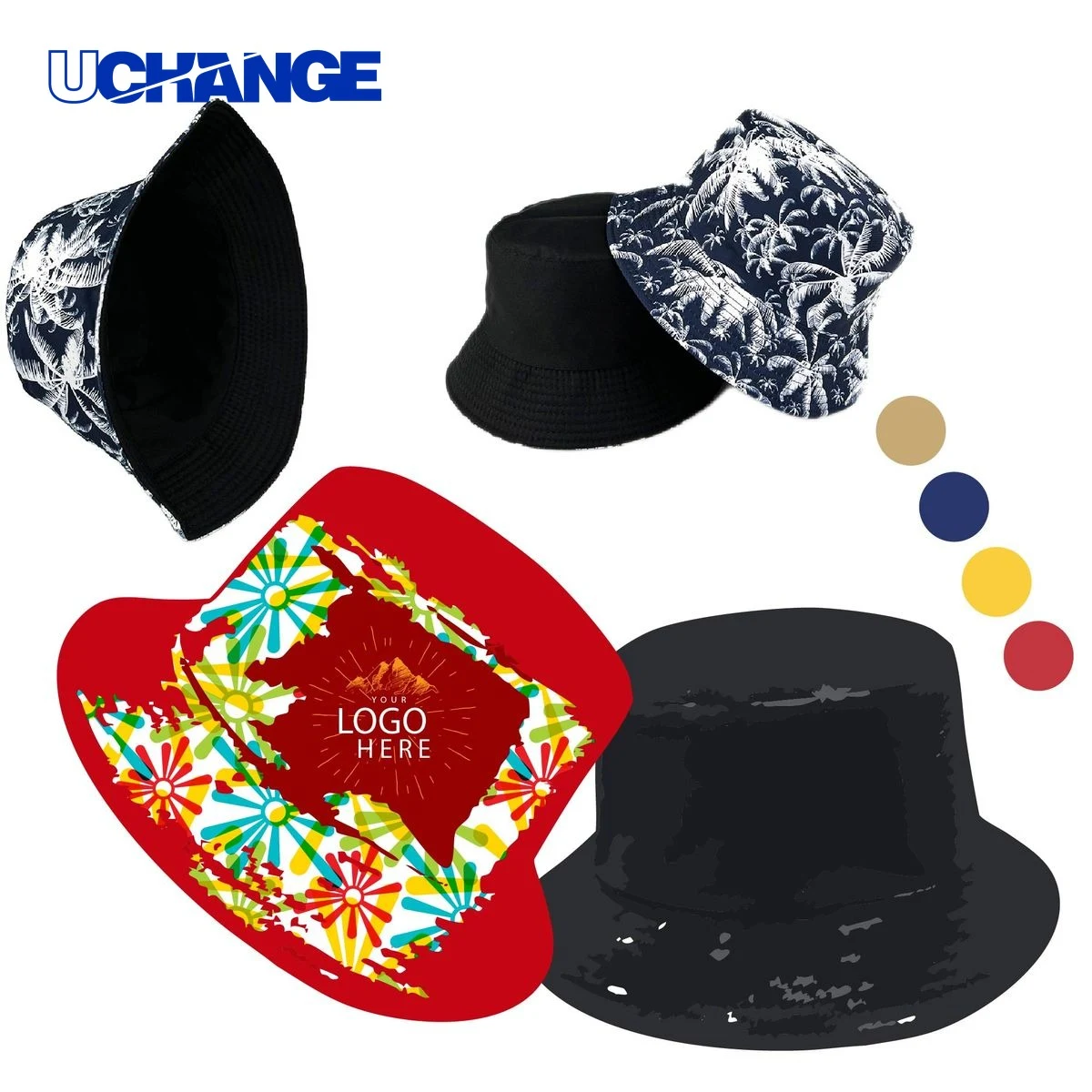 Full Color Sublimation Bucket Hat 1