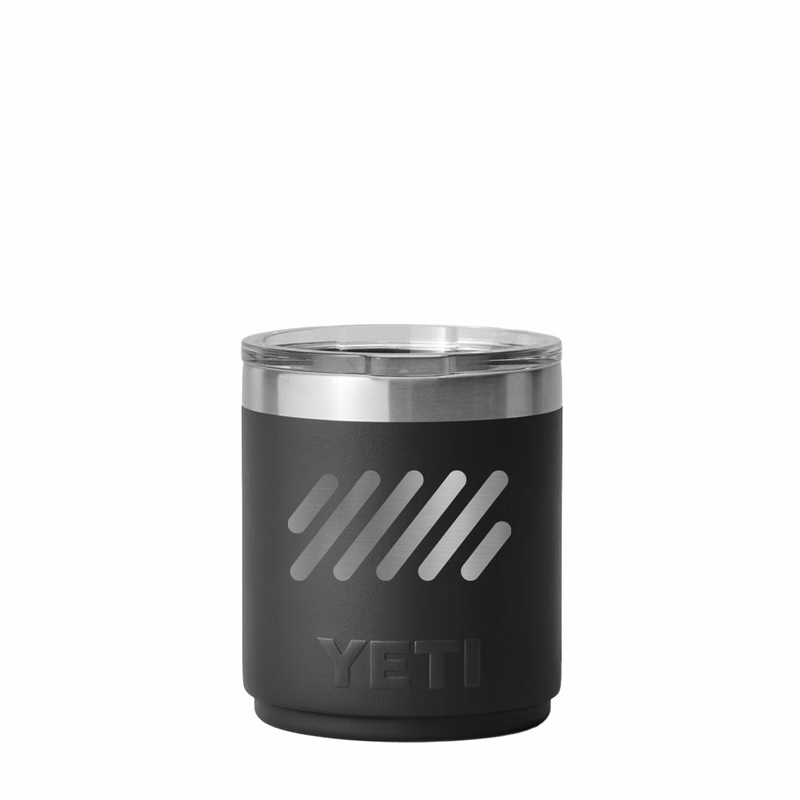 Yeti 10 oz Rambler Stackable Lowball with DuraSip Ceramic