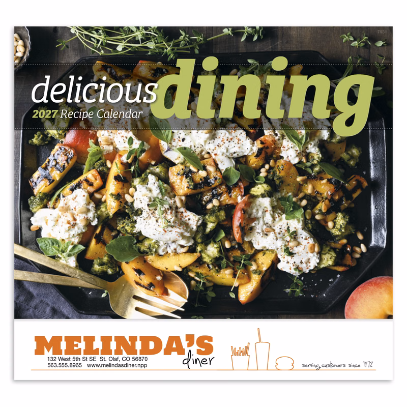 Good Value™ Delicious Dining - Stapled Calendar
