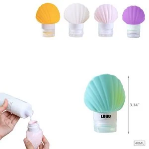 40ml Silicone Shell Travel Bottle With Flip Up Lid 1