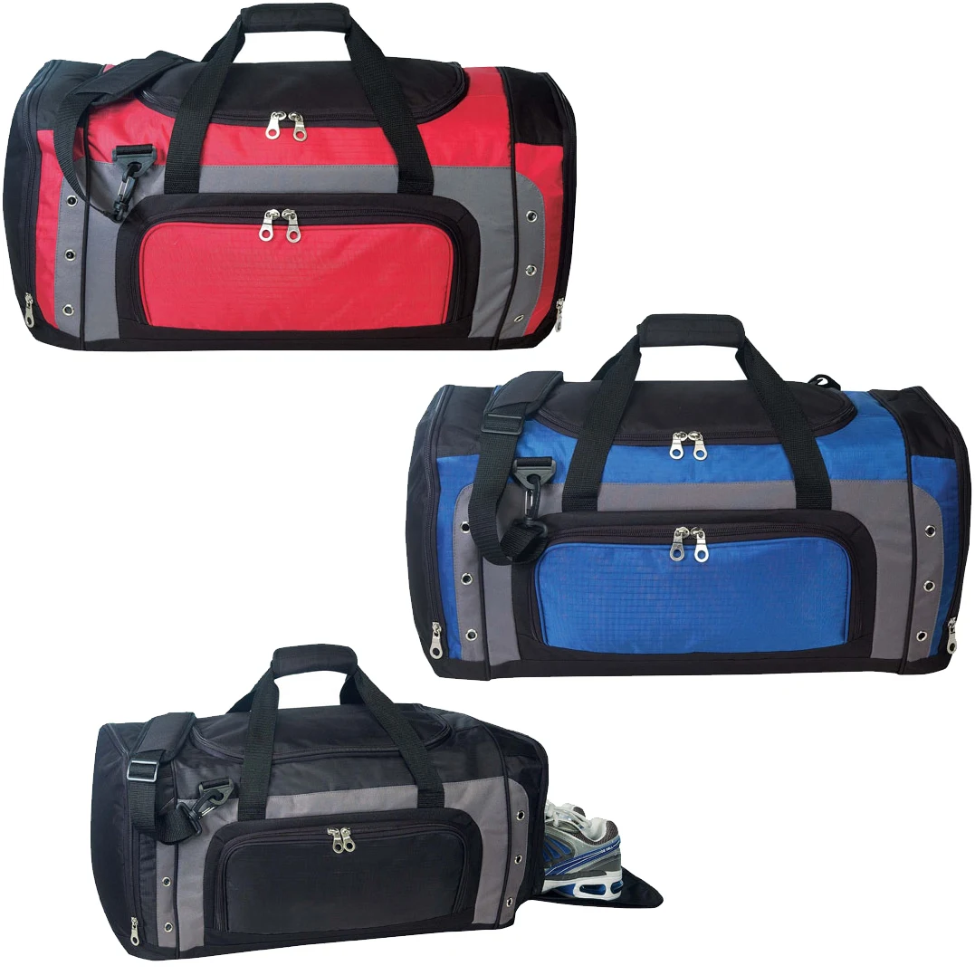 Deluxe Polyester Duffel Bag with Shoe Storage 1
