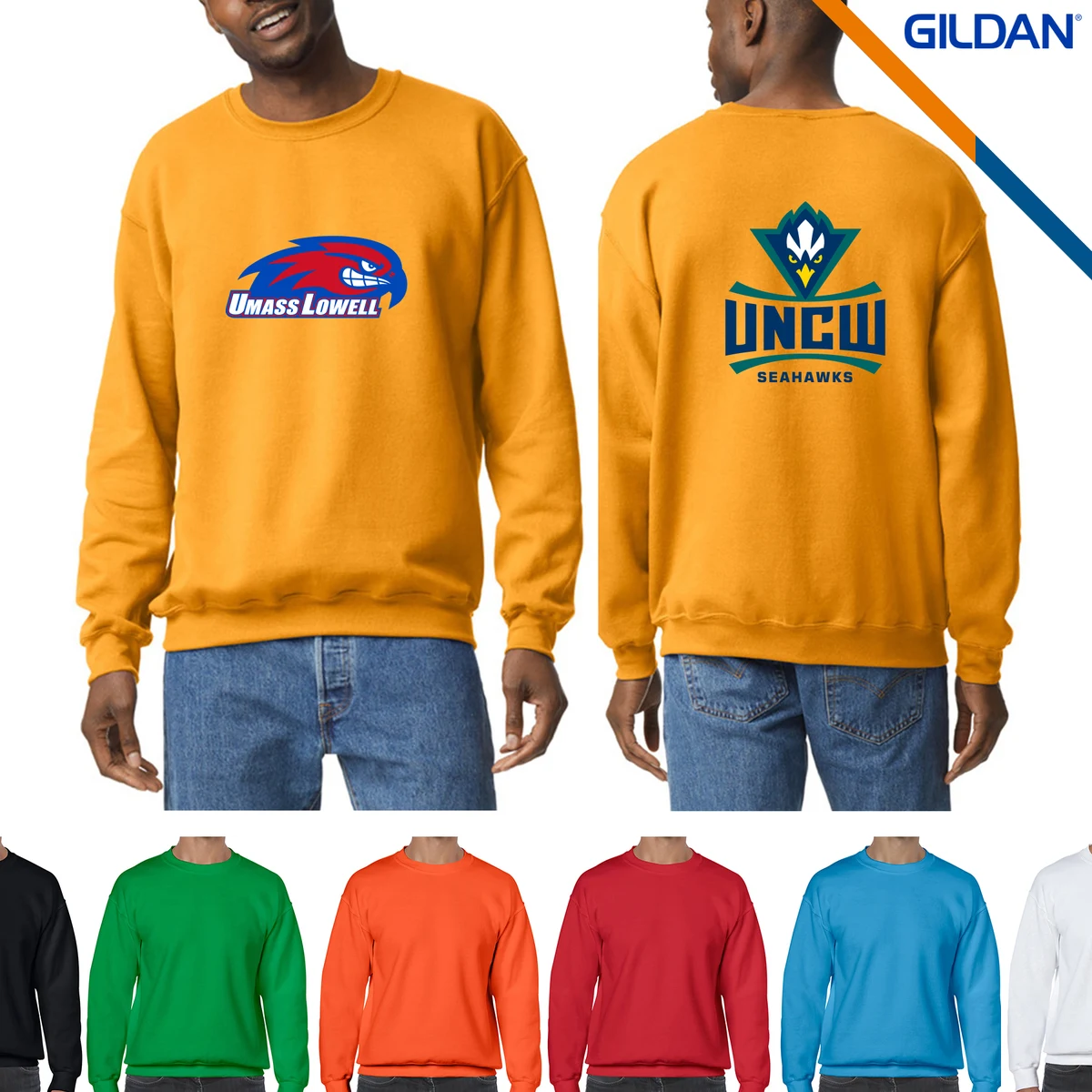 Gildan® Heavy Blend Adult Crewneck Sweatshirts 1